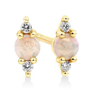 opal earrings michael hill